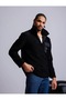 Unisex Plush Lamb Wool Teddy Fleece Sweatshirt / High Collar Half Zipper Borg Jacket