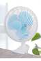 Multifunctional Portable Clip-On Desk Fan with 2-Speed Settings – 360° Rotatable & Tiltable