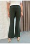 Women's Plus Size Stretchy High Waist Flared L Stretch Fabric t Shaping / Sculpting Fabric Pants 25100 - 7
