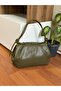 Medium Size Women's Shoulder Bag with Knot Detail - 3