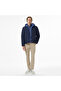 Men's Navy Blue Regular Fit Reversible Jacket - 5