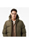 Men's Green Regular Fit Coat - 4