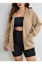 Unisex Kangaroo Pocket Oversize Hooded Zippered Sweatshirt / Cardigan - 2