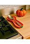 Pumpkin Model Porcelain Spoon Rest, Special Design Decorative Dirty Spoon Holder, Ladle Spoon Rest - 2