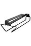 Clip-on multi-purpose rack, anthracite