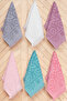 Tuna 6-Piece 30X50, 100% Cotton, Fringed Kitchen & Hand Towel Set – Soft, Absorbent, Aesthetic