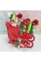 2026 New Year's Gift Wooden Sled with 10 Assorted Christmas Cookies Inside