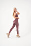 Shaping, push-up rose taupe seamless leggings - 8
