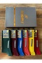 Men's Organic Cotton Stitch-Free Colorful Socks Pack of 6
