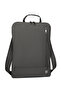 Smart 180 Degree Openable 15.6 Inch Laptop Hand and Shoulder Bag with Protective Compartment Dark Brown - 3