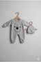 Children's Baby Jumpsuit with Smiling Face and Hat - 2