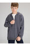 Lcw kids hooded boys' thick zip-up sweatshirt