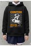 Oversized Children's Sweatshirt – Example of Space-Themed Printed