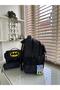 2026 Bat Character Patterned the Bat Boys' Primary School Bag with Nutrition Sponge and Pencil Holder, Set of 3 - 2