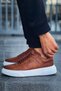 Yg087 Kenton Men's Casual Lace-Up Leather Sports Sneaker Shoes Cbt - Tan - 3