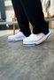 Yg075 Signature Men's Casual Lace-Up Leather Sports Sneaker Shoes Cmbt - White/Blue - 4