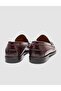 100% Genuine Open Leather Burgundy Men's Loafer - 3