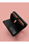 Women's Faux Leather Textured Multi-Compartment Magnet Closure Zippered Boxed Gift Wallet - 5