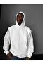 Men's Oversized Embroidered Hoodie Embossed Pattern Premium Hooded Sweatshirt Streetwear