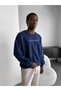 Men's Oversized Bandana Patterned Sweatshirt Sacred Rebellion Printed Crew Neck 5 Colors - 2