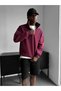 Men's Oversized Half Zipper Sweatshirt Mock Neck Half Zip Thick Winter 4 Colors - 4