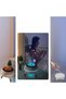 Fluid Light and Dancing Mist, Reactive Jellyfish Aromatherapy Diffuser, 3D Flame, Humidifier - 5