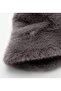 High Quality Premium Faux Fur Bucket Plush Hat Anthracite - 2