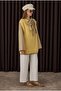 Crew Neck Sweater Soft Yellow - 3