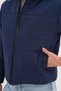 Women's Waterproof Fabric Pocket Coat - 5