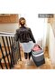 2PC Laundry Basket with Handles - Large 75L Collapsible Waterproof Foldable Hamper 20x16x12i - 7