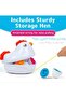 Chicken Toy Set Matching Eggs, Egg Toys Sorter with 12 Eggs, Sensory Learning Fine Motor Skills Toys - 2
