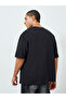 Men Black Oversized Retro Ornate Printed T-Shirt - 4