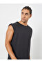 Regular Fit Quick Dry Textured Athleisure Tank