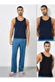 Pack of 2 - Ribbed Cotton Vest