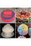 Piping Bag and Tips Cake Decorating Kit - 6 Stainless Steel Nozzles with Reusable Silicone Pas - 5