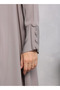 Nida with plain inner and crushed abaya - 2