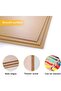 MDF Round Drawing Board 50 x 50 cm (Pack of 4) - 4mm - 3
