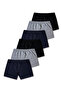 95% Cotton Piece Boys' Stretch Fabric Combed Cotton Boxer Set of 6 / Underpants / Underwear
