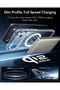 iPhone Air Compatible Classic Hybrid Magnetic Case with Camera Control – Transparent - 5