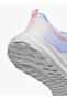 Girls Logo Print Hook and Loop Sports Shoes - 5