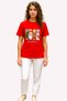 Adult/Child Unisex'Christmas/Noel' Themed Printed 100% Cotton T-Shirt - 2