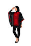 Oversized Cup Bancho Women's Cup with Wide Sleeves and Embroidery, Freesiz C100051 - 3