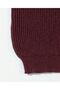 Women's Knitted Circular Neck Sweater - 4