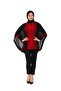 Oversized Cup Bancho Women's Cup with Wide Sleeves and Embroidery, Freesiz C100051 - 5