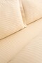 Honey Foam 100% Cotton Satin Double Elastic Sheet Set 160 X 200 - Bristol Sheet / Pillow Set - 2