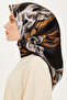 100% Sura Silk Scarf 9253D (S) (Nostalji̇)-01 - 2