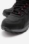 Women's Hooked Trekking; Black Smoke Red - 3