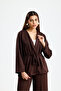 Women's Puff Scuba Kimono-Pants Two-Piece Set - 2