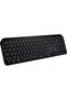 MX Keys S Advanced Full size Wireless Scissor Keyboard with Backlit keys - Black