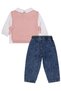 Knitwear Sweater Set of 3 for 6-18 Months - Pink - 2